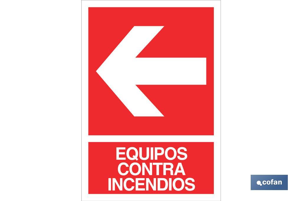 Equipos contra incendios